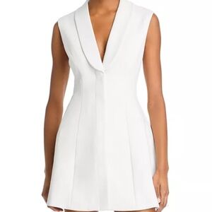 Bardot Destine Hourglass Mini White Dress
